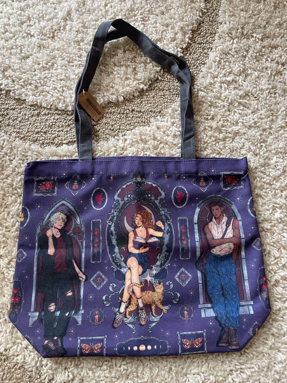 Glittering Edge Tote Bag